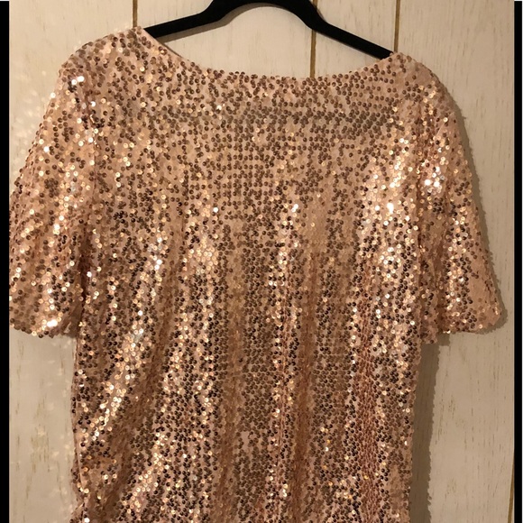 Evening Sequin  Blouse - Picture 7 of 8
